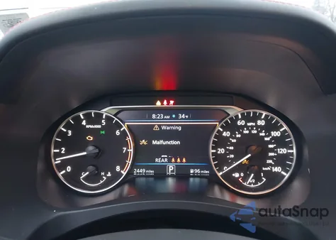 2025 Nissan Altima Sr Awd from USA, damaged, VIN 1N4BL4CW5SN333510